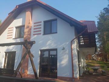 Фото номера Вилла Виллы Agro Breza dom z kominkiem 80 metrów od jeziora г. Lipusz 32
